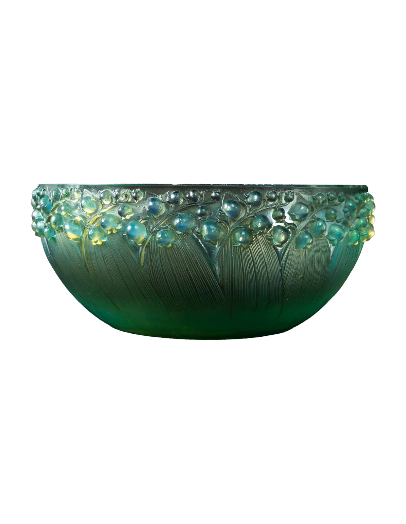 R.LALIQUE : Coupe « Muguet » 1931