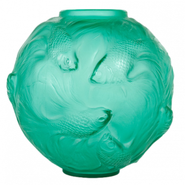 René Lalique, "Formose" glass vase, 1920s