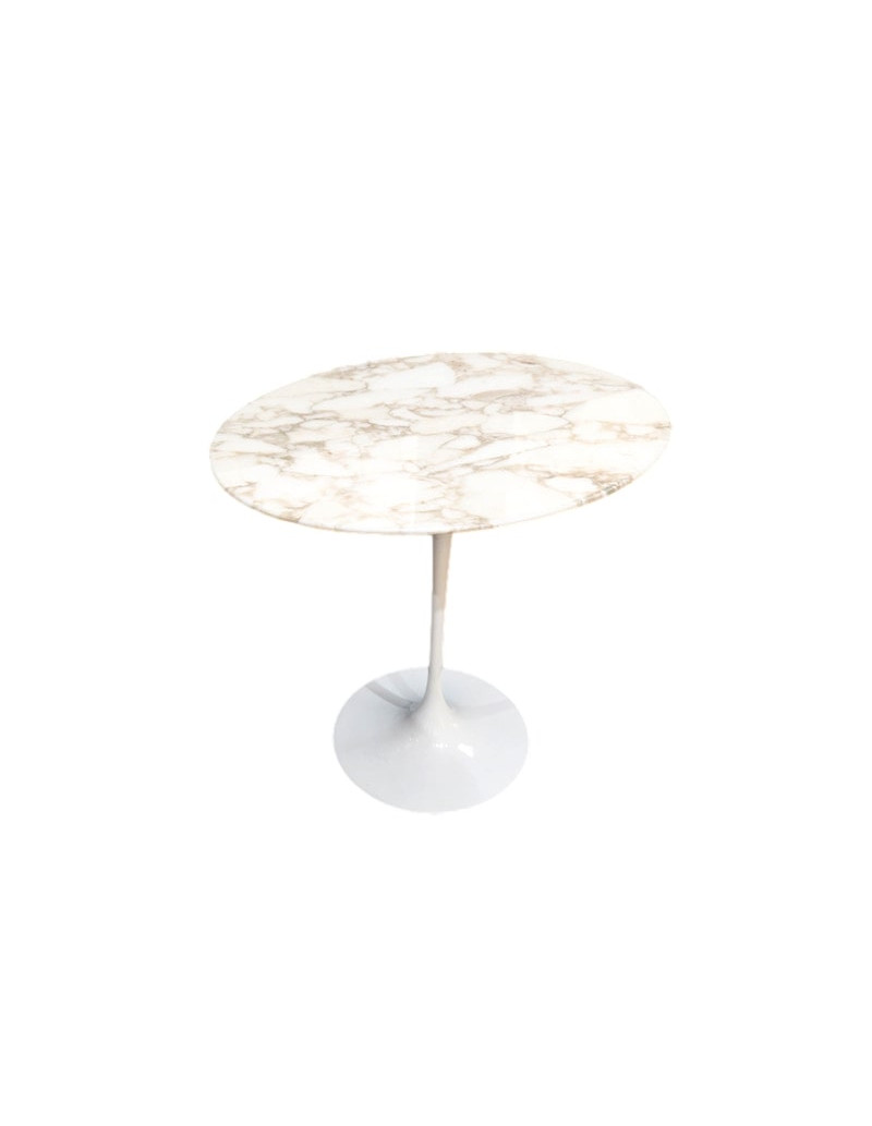 Eero SAARINEN (1910-1961), Edition Knoll : Oval marble pedestal table