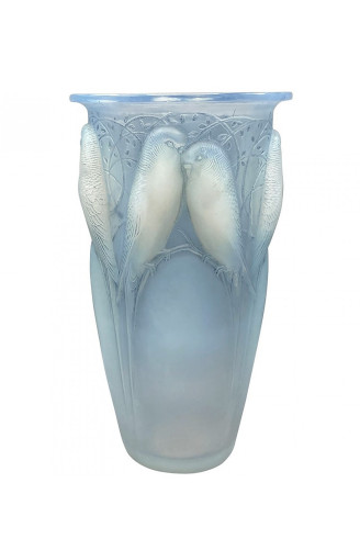 René Lalique-1924  - Vase « Ceylan » Opalescent.