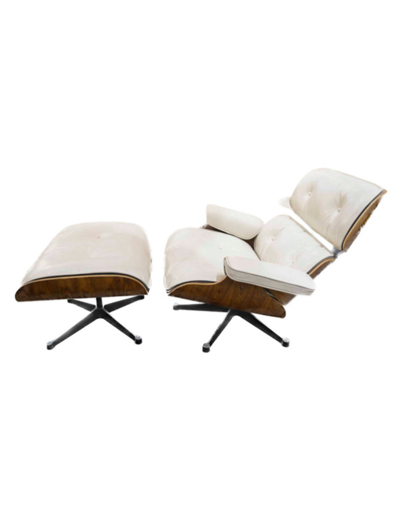 Charles and Ray Eames & Mobilier International - Lounge Chair and Ottoman