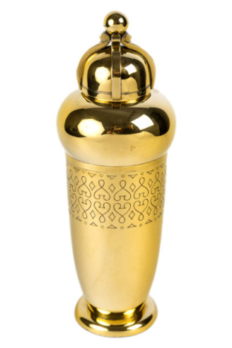 TETARD Frères - SHAKER en Vermeil XXe ART DECO