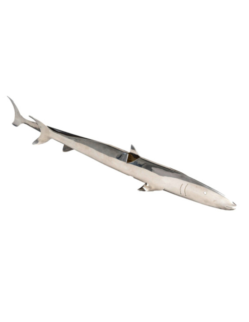 Gio Ponti: Solid silver shark