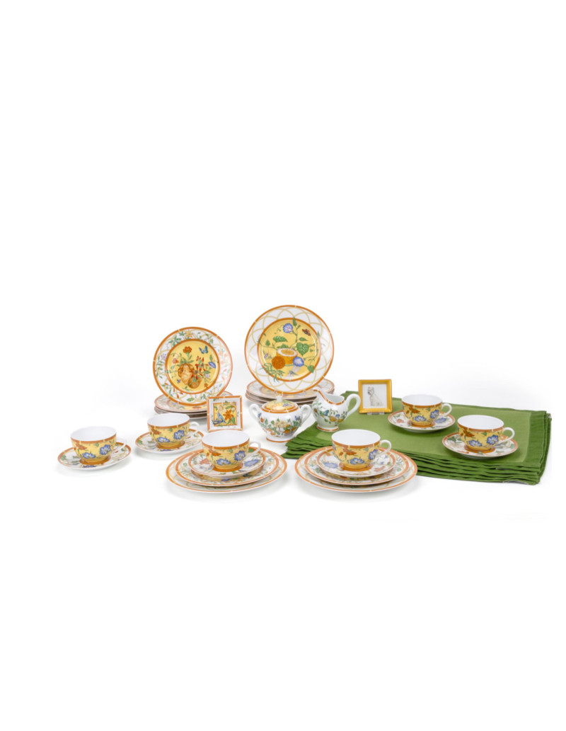 HERMES ,La Siesta: Tea set 28 pieces