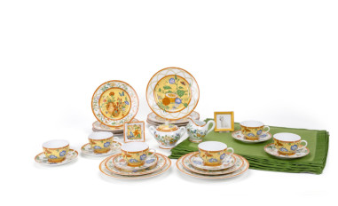 HERMES ,La Siesta: Tea set 28 pieces