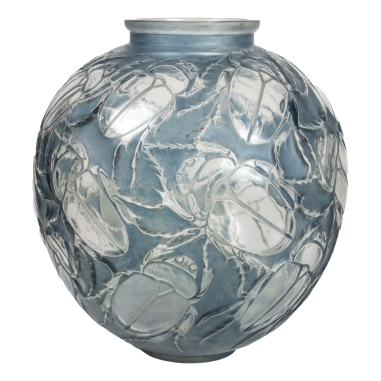 René LALIQUE : Vase Gros scarabée (1923)